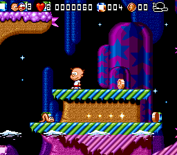 Bubble and Squeak (USA) In game screenshot